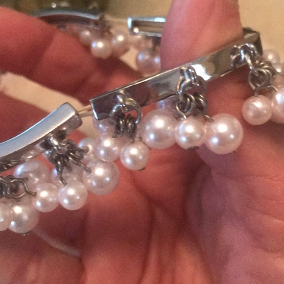 Faux Pearl Pet Collar. - Picture 6 of 6